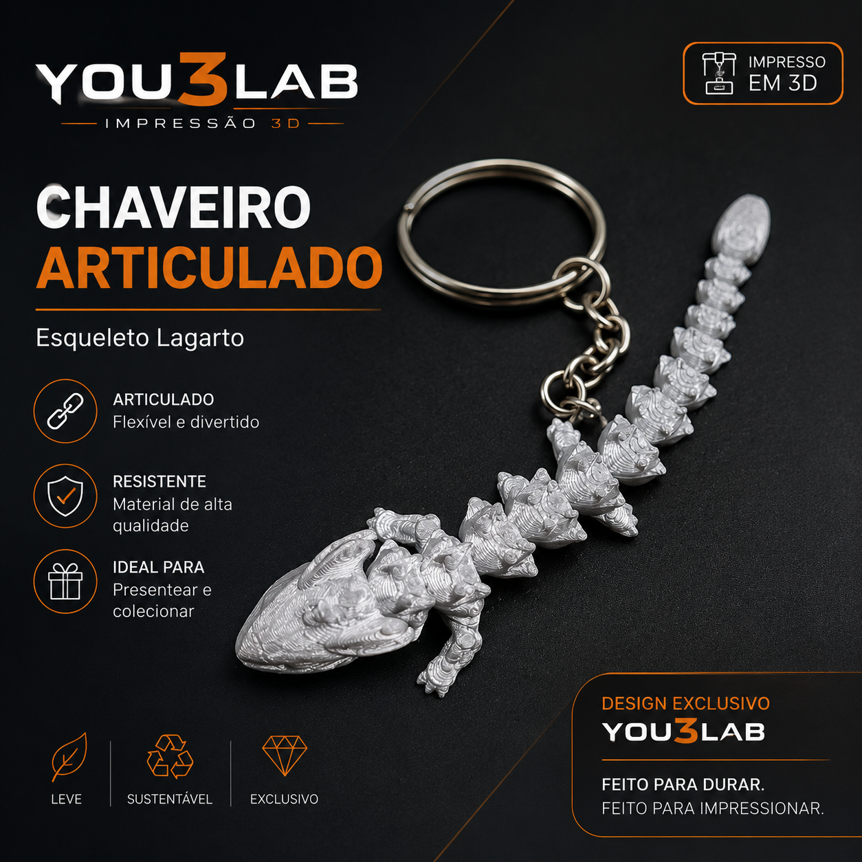 Vídeo do Chaveiro You3Lab